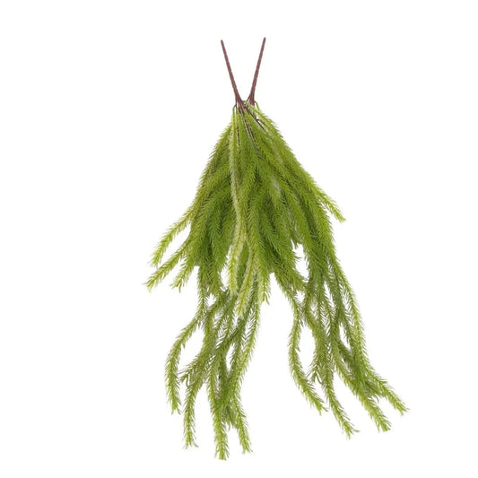 Set 2 plante artificiale curgatoare, 7 fire, lungime 72cm, Naimeed D7015, Verde
