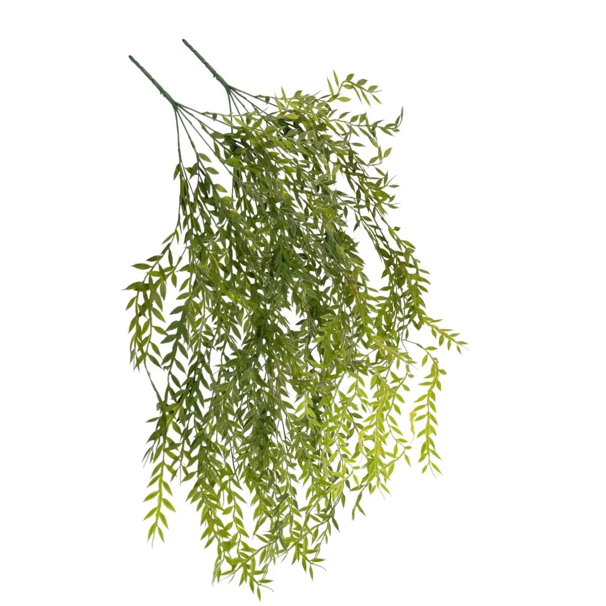 Set 2 plante artificiale curgatoare, 5 fire, lungime 85cm, Naimeed D7017, Verde