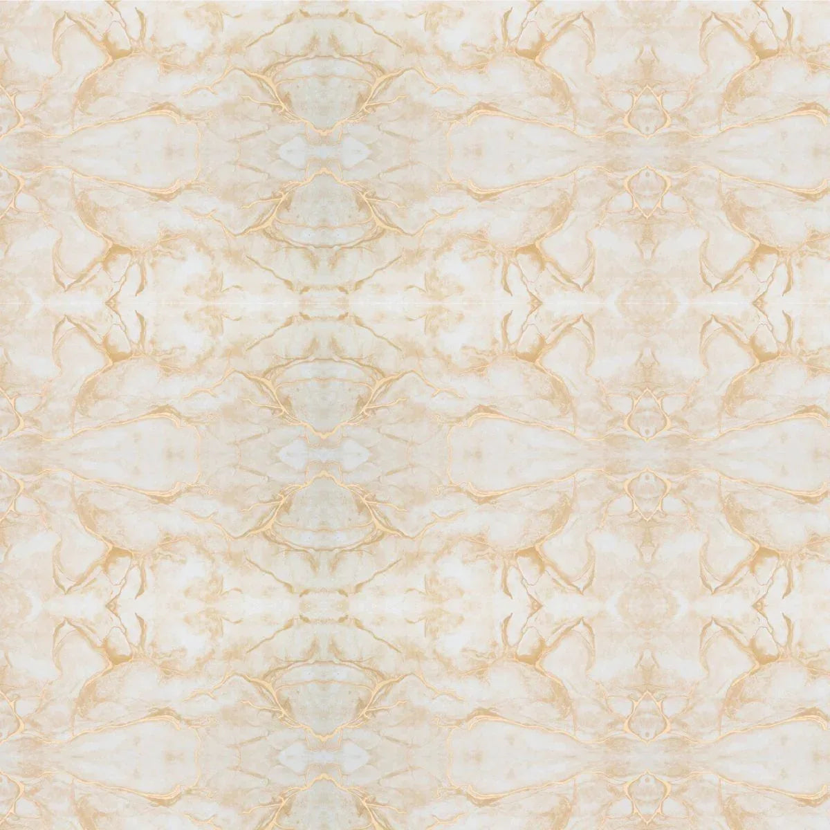 Set 6 panouri decorative autoadezive cu folie de aluminiu, efect marmura,  suprafata acoperita 1.08 m², Naimeed D7107, 60x30 cm, Crem
