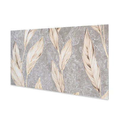 Set 6 panouri decorative autoadezive cu folie de aluminiu, efect marmura,  suprafata acoperita 1.08 m², Naimeed D7114, 60x30 cm, Gri