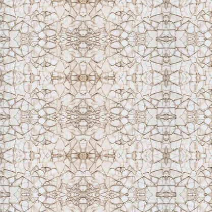 Set 6 panouri decorative autoadezive cu folie de aluminiu, efect marmura,  suprafata acoperita 1.08 m², Naimeed D7120, 60x30 cm, Bej