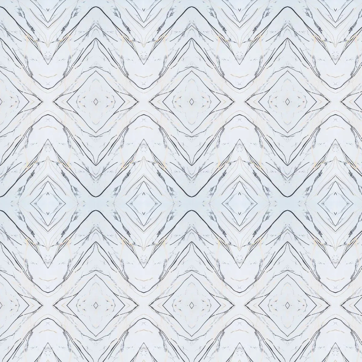 Set 6 panouri decorative autoadezive cu folie de aluminiu, efect marmura,  suprafata acoperita 1.08 m², Naimeed D7123, 60x30 cm, Gri deschis