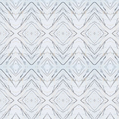 Set 6 panouri decorative autoadezive cu folie de aluminiu, efect marmura,  suprafata acoperita 1.08 m², Naimeed D7123, 60x30 cm, Gri deschis