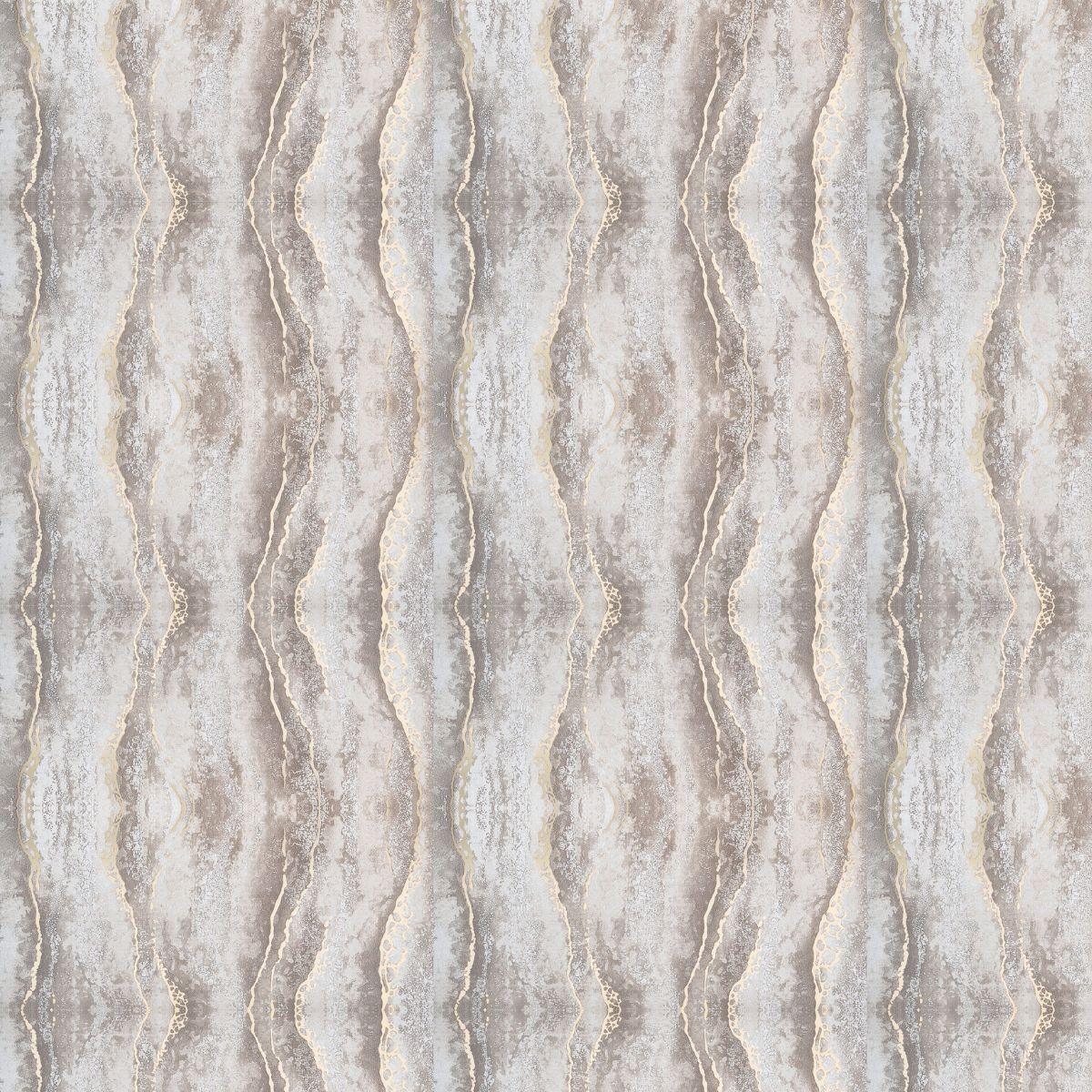 Set 6 panouri decorative autoadezive cu folie de aluminiu, efect marmura,  suprafata acoperita 1.08 m², Naimeed D7128, 60x30 cm, Maro deschis