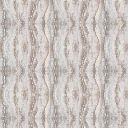 Set 6 panouri decorative autoadezive cu folie de aluminiu, efect marmura,  suprafata acoperita 1.08 m², Naimeed D7128, 60x30 cm, Maro deschis