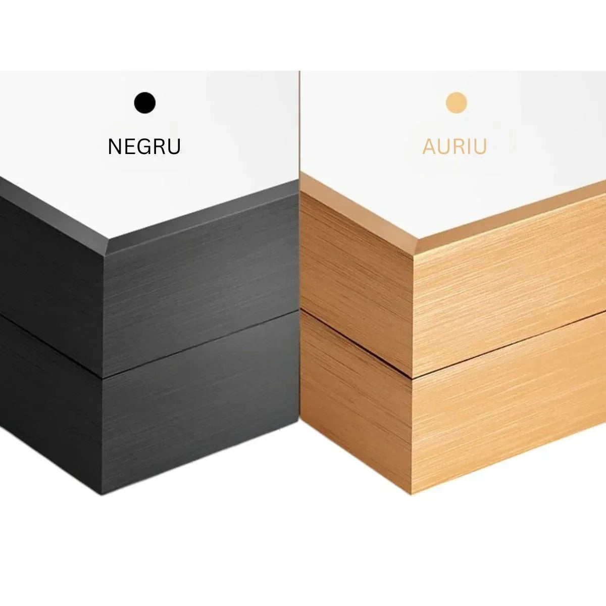Capac tablou pentru contor electric, Naimeed D7269, mascare tablou electric, design modern si elegant, 40x50x4cm, rama neagra
