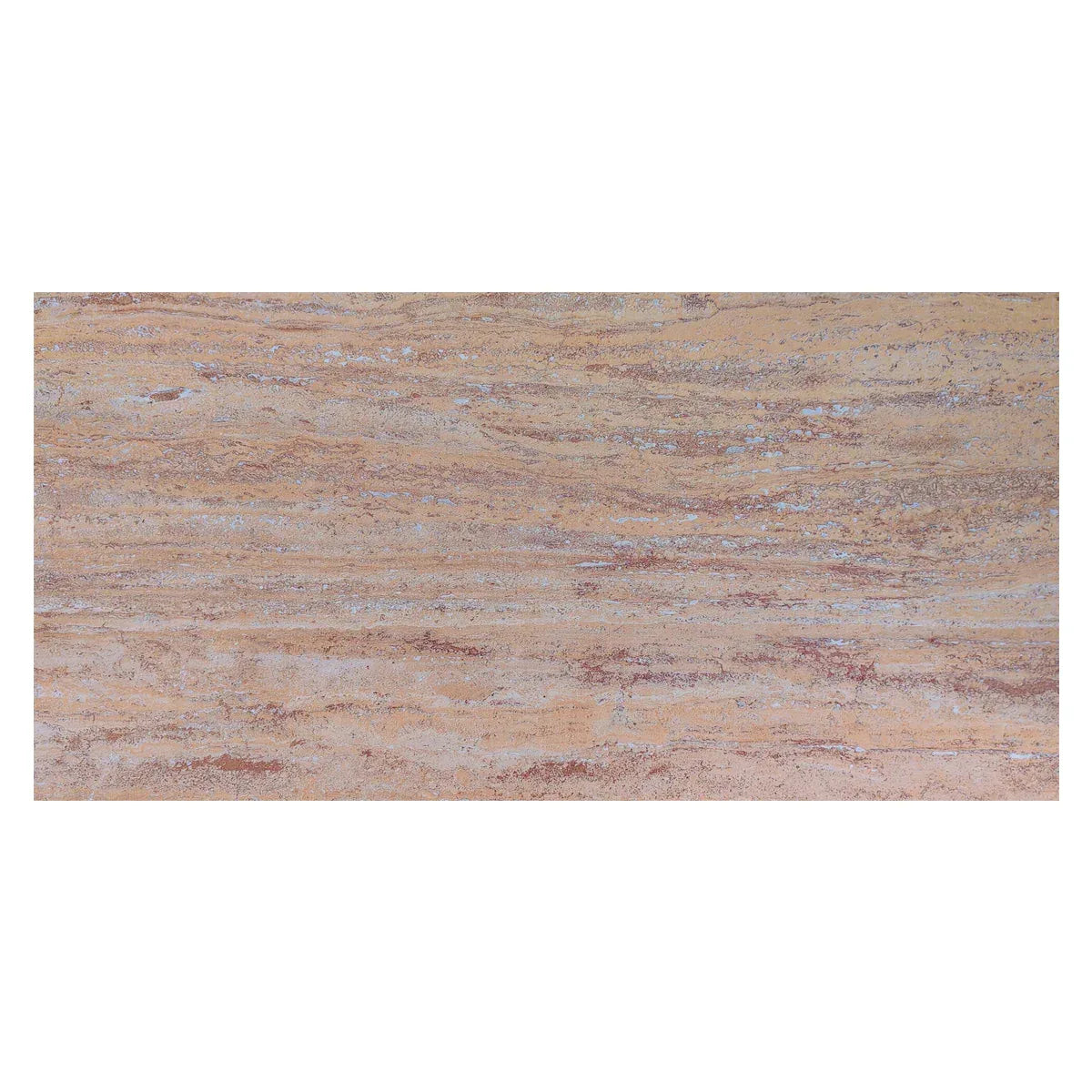 Set 16 panouri decorative din praf de piatra, Naimeed D7309, ignifuge, strat protector ceramic, rezistente la razele UV, 120x60x0.2 cm, bej ruginiu
