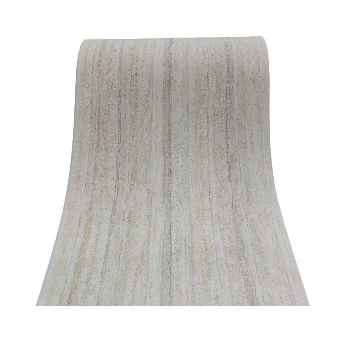 Set 16 panouri decorative din praf de piatra, Naimeed D7310, ignifuge, strat protector ceramic, rezistente la razele UV, 120x60x0.2 cm, alb bejuit