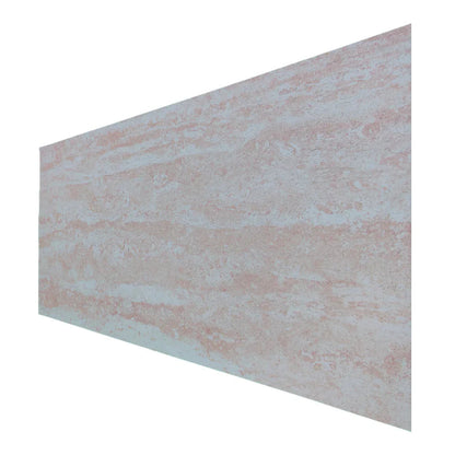 Set 16 panouri decorative din praf de piatra, Naimeed D7311, ignifuge, strat protector ceramic, rezistente la razele UV, 120x60x0.2 cm, bej rozaliu