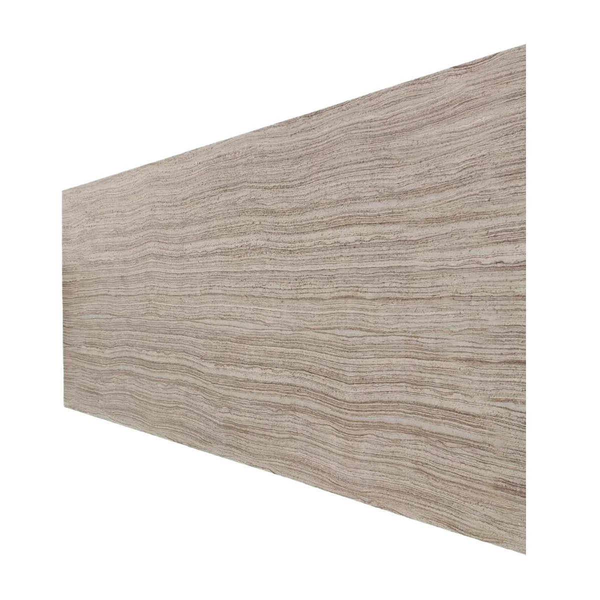 Panou decorativ din praf de piatra, Naimeed D7312, flexibil, ignifug, strat protector ceramic, rezistent la razele UV, 120x60x0.2 cm, cappuccino