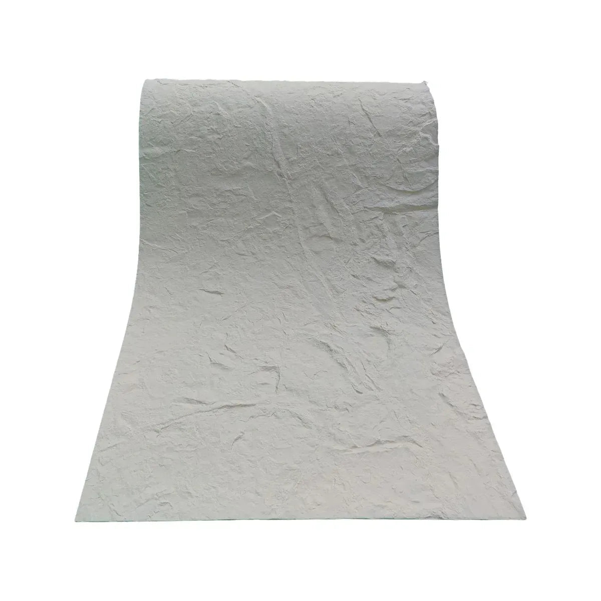 Set 4 panouri decorative din praf de piatra, Naimeed D7316, flexibile, ignifuge, strat protector ceramic, rezistente la razele UV, 120x60x0.2 cm, alb