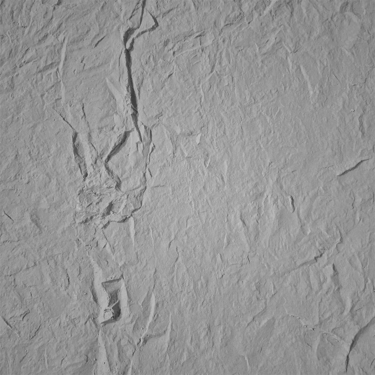 Panou decorativ din praf de piatra, Naimeed D7319, flexibil, ignifug, strat protector ceramic, rezistent la razele UV, 120x60x0.2 cm, gri deschis