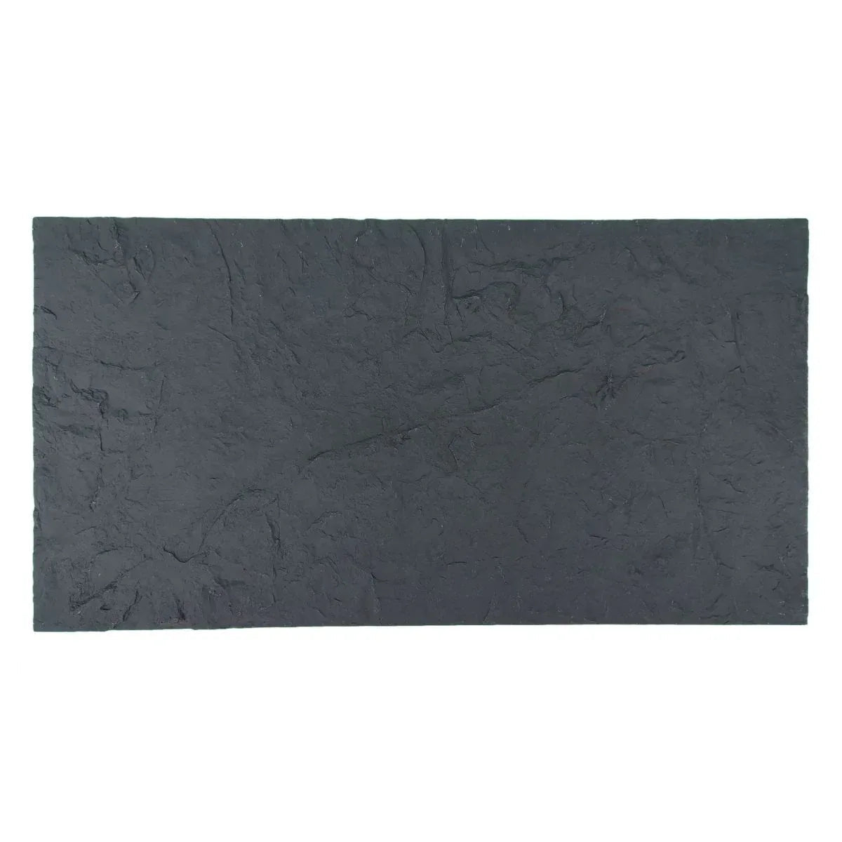 Panou decorativ din praf de piatra, Naimeed D7320, flexibil, ignifug, strat protector ceramic, rezistent la razele UV, 120x60x0.2 cm, gri inchis