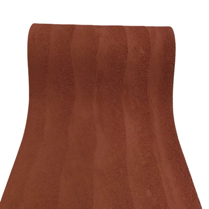 Panou decorativ din praf de piatra, Naimeed D7324, flexibil, ignifug, strat protector ceramic, rezistent la razele UV, 120x60x0.2 cm, rosu caramiziu