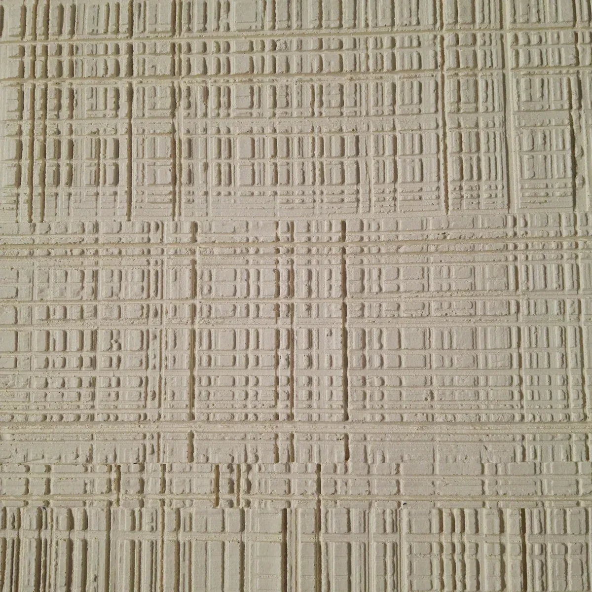 Set 9 panouri decorative din praf de piatra, Naimeed D7327, flexibile, ignifuge, rezistente la razele UV, 120x60x0.2 cm, bej vanilie