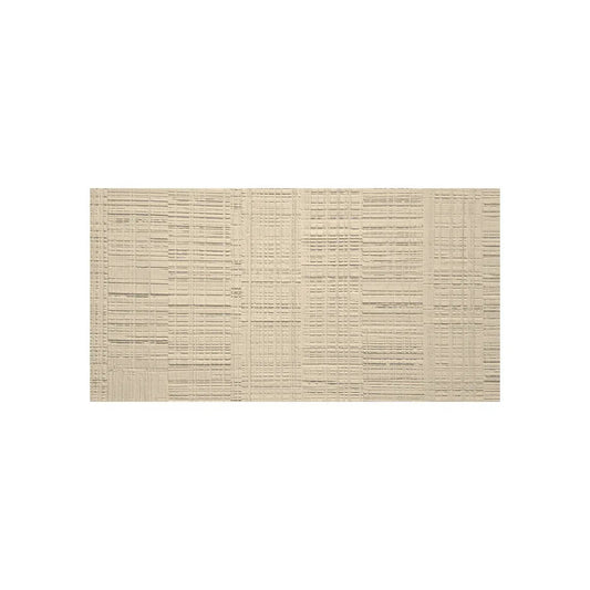 Set 9 panouri decorative din praf de piatra, Naimeed D7327, flexibile, ignifuge, rezistente la razele UV, 120x60x0.2 cm, bej vanilie