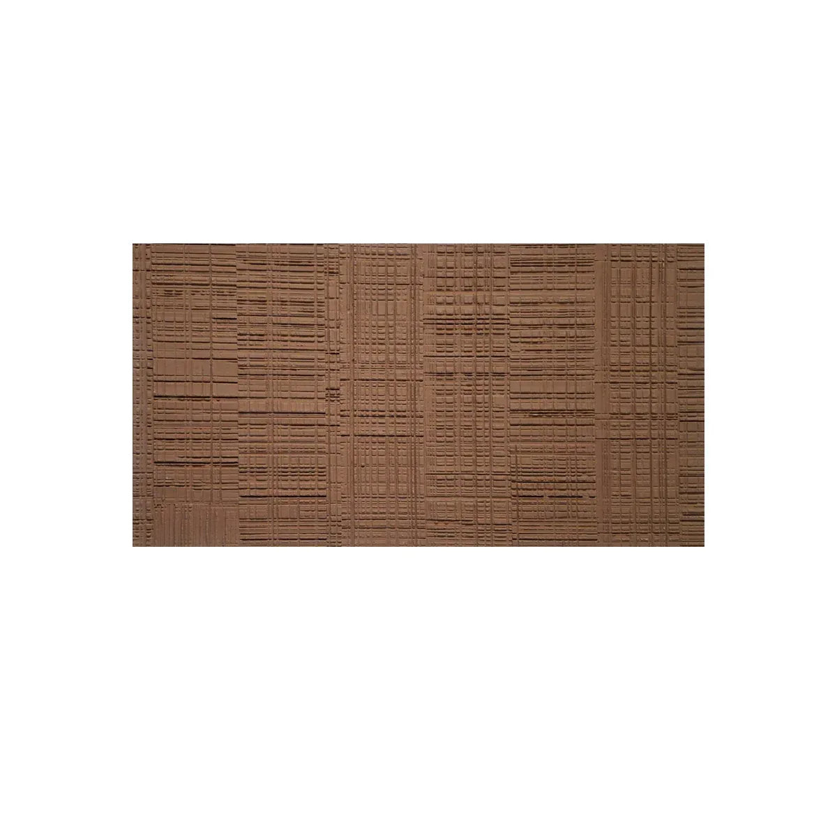 Set 7 panouri decorative din praf de piatra, Naimeed D7329, flexibile, ignifuge, strat protector ceramic, rezistente la razele UV, 120x60x0.2 cm, maro scortisoara