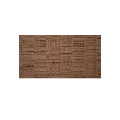 Set 7 panouri decorative din praf de piatra, Naimeed D7329, flexibile, ignifuge, strat protector ceramic, rezistente la razele UV, 120x60x0.2 cm, maro scortisoara