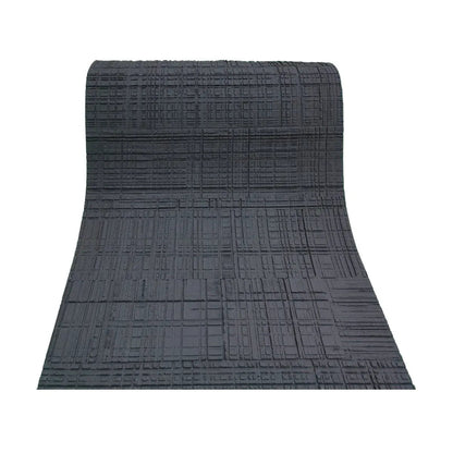 Set 12 panouri decorative din praf de piatra, Naimeed D7330, flexibile, ignifuge, strat protector ceramic, rezistente la razele UV, 120x60x0.2 cm, gri antracit