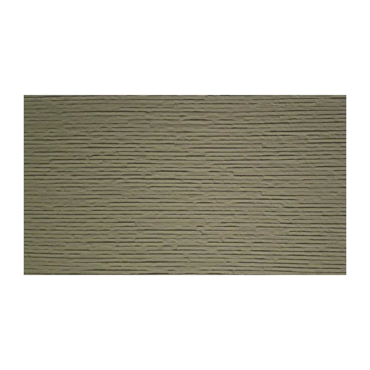 Set 14 panouri decorative din praf de piatra, Naimeed D7332, flexibile, ignifuge, strat protector ceramic, rezistente la razele UV, 120x60x0.2 cm, bej masliniu