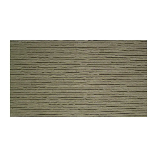 Set 16 panouri decorative din praf de piatra, Naimeed D7332, flexibile, ignifuge, strat protector ceramic, rezistente la razele UV, 120x60x0.2 cm, bej masliniu