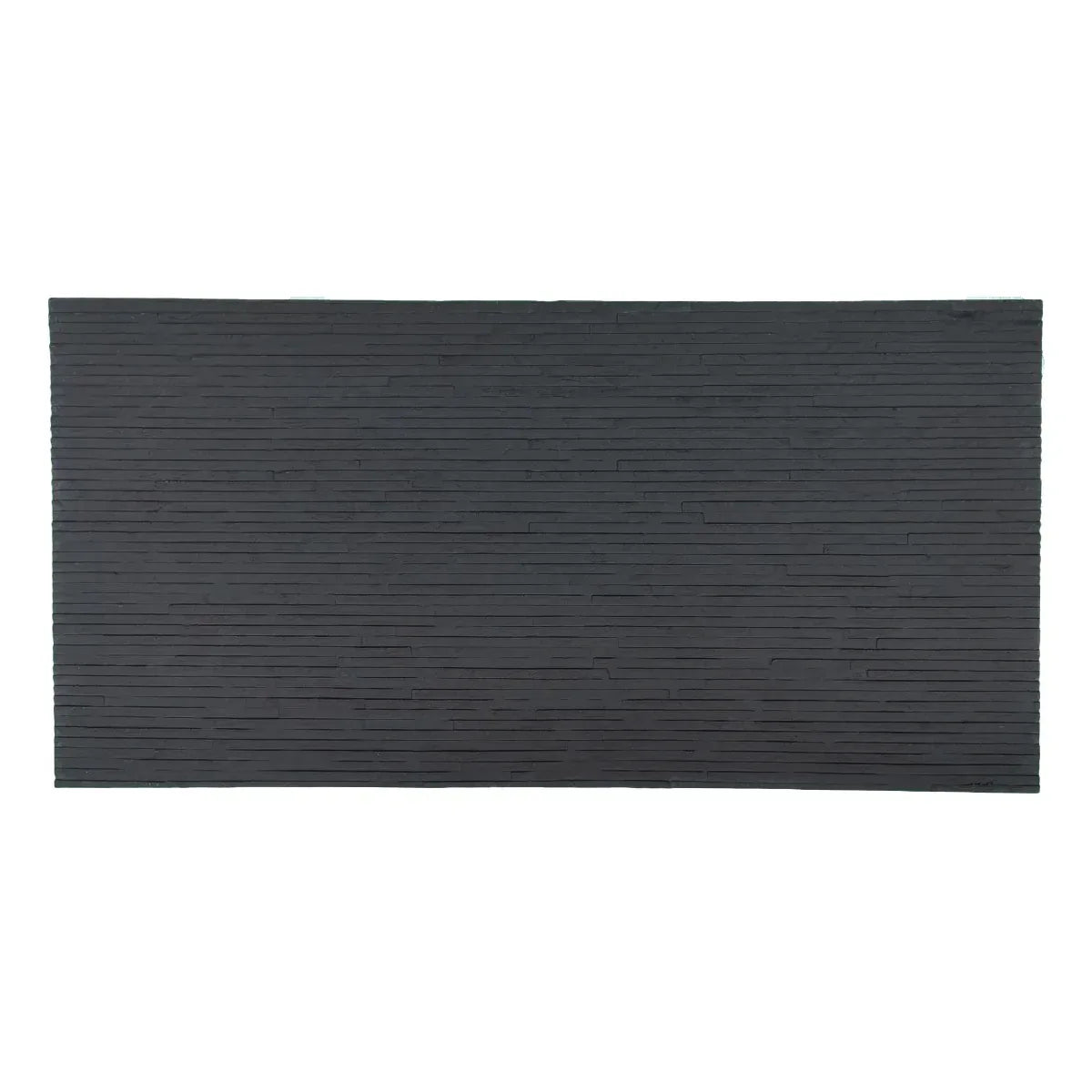 Set 16 panouri decorative din praf de piatra, Naimeed D7333, flexibile, ignifuge, strat protector ceramic, rezistente la razele UV, 120x60x0.2 cm, gri antracit