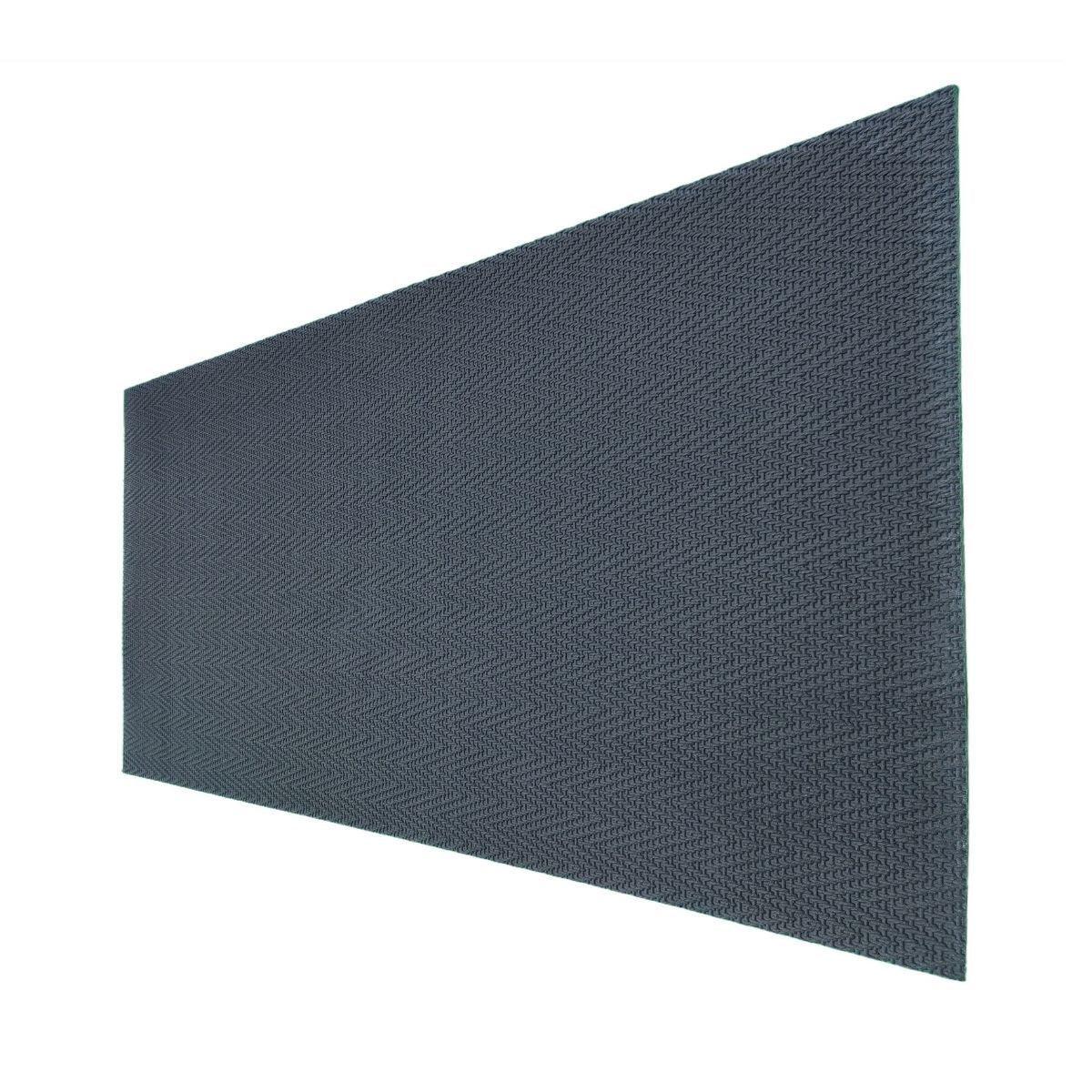 Set 14 panouri decorative din praf de piatra, Naimeed D7337, flexibile, ignifuge, strat protector ceramic, rezistente la razele UV, 120x60x0.2 cm, gri inchis