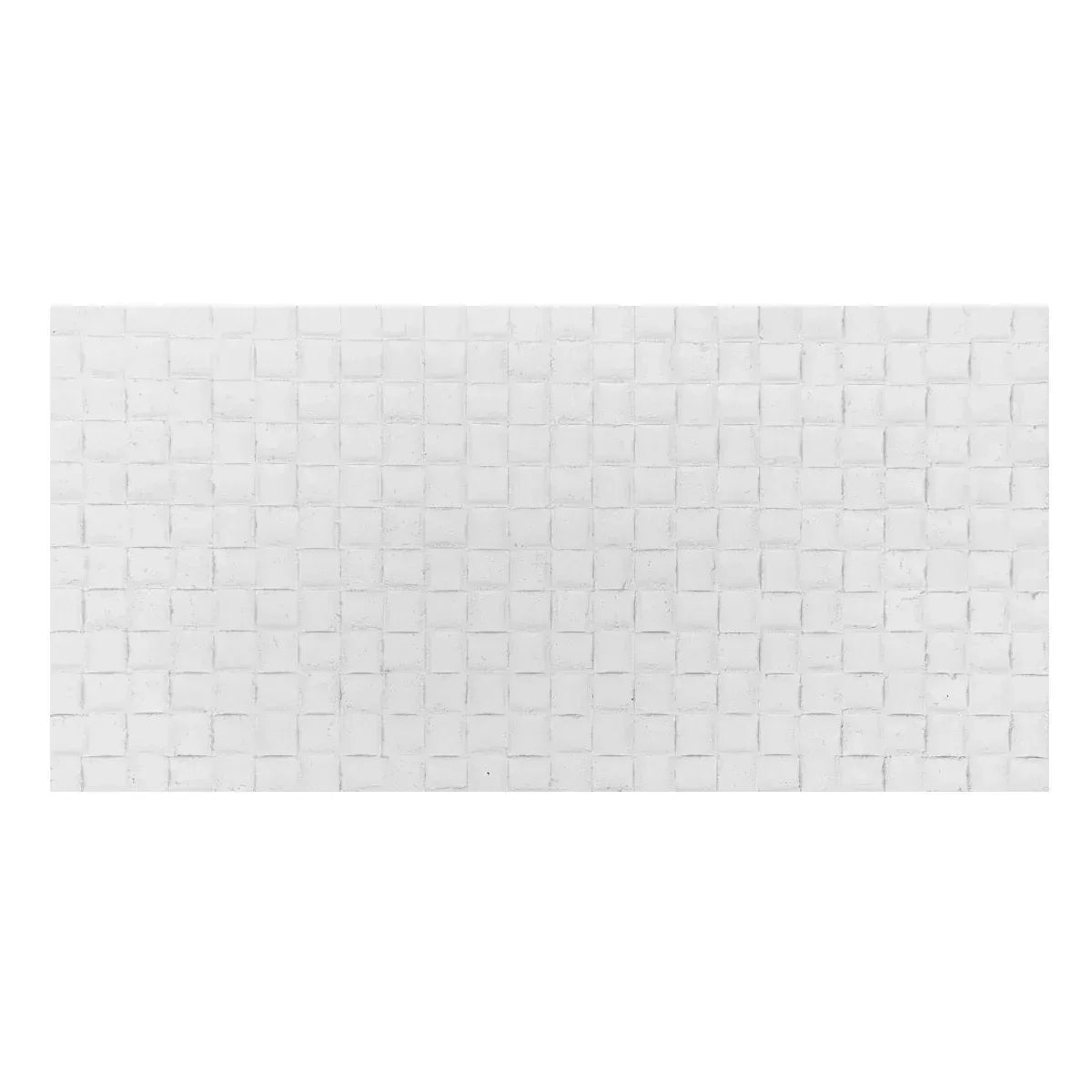 Set 9 panouri decorative din praf de piatra, Naimeed D7339, flexibile, ignifuge, strat protector ceramic, rezistente la razele UV, 120x60x0.2 cm, alb