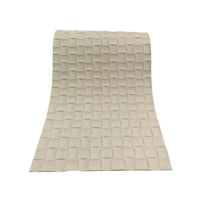 Set 9 panouri decorative din praf de piatra, Naimeed D7340, flexibile, ignifuge, strat protector ceramic, rezistente la razele UV, 120x60x0.2 cm, bej galbui