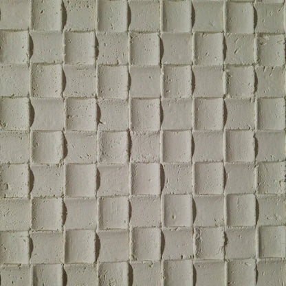 Set 9 panouri decorative din praf de piatra, Naimeed D7340, flexibile, ignifuge, strat protector ceramic, rezistente la razele UV, 120x60x0.2 cm, bej galbui