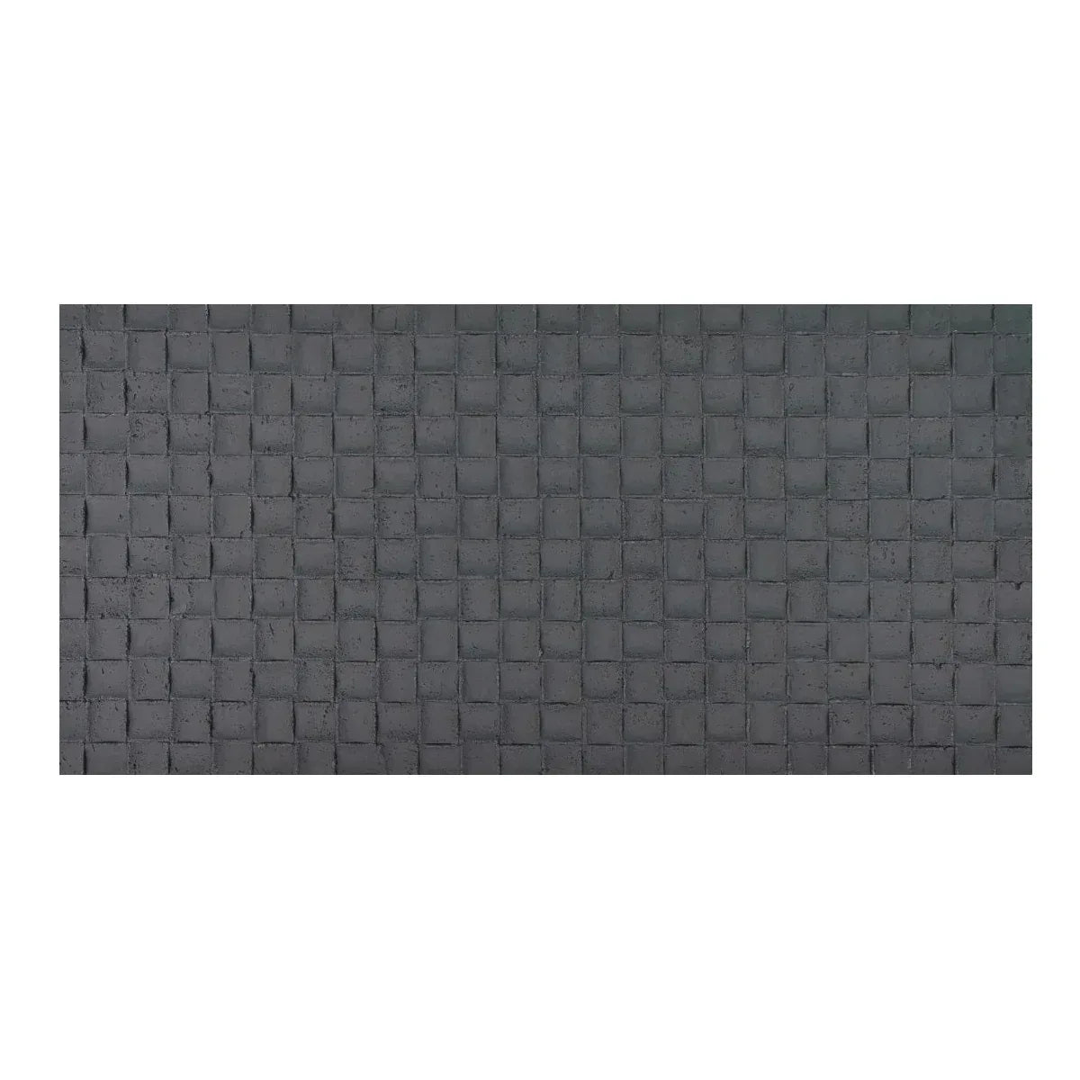 Set 9 panouri decorative din praf de piatra, Naimeed D7343, flexibile, ignifuge, strat protector ceramic, rezistente la razele UV, 120x60x0.2 cm, gri inchis