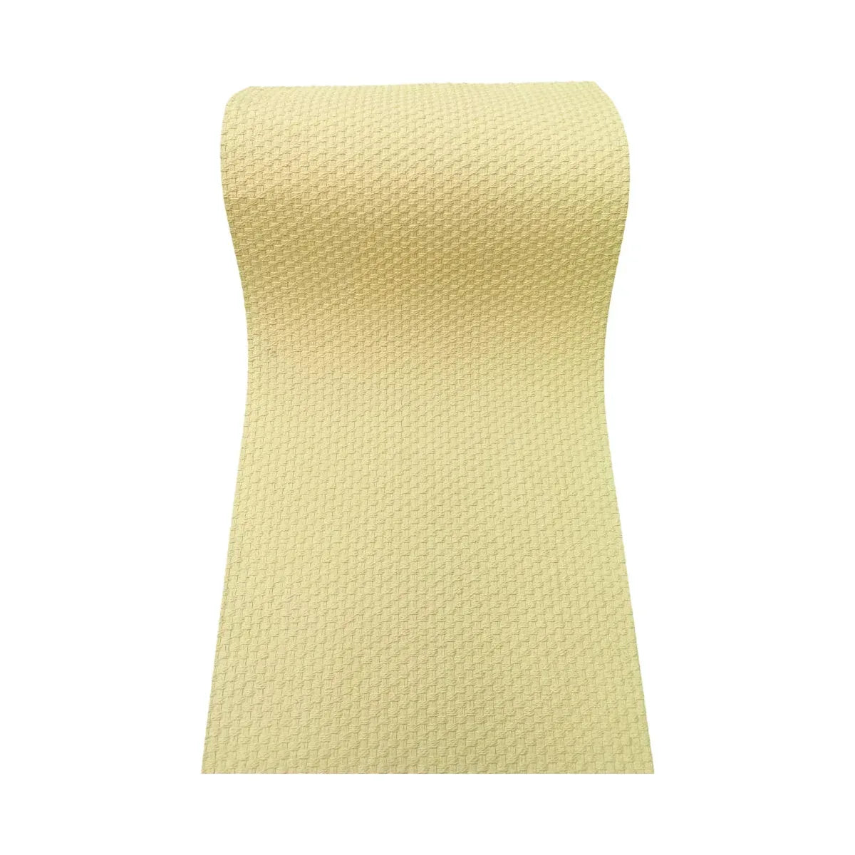 Set 6 panouri decorative din praf de piatra, Naimeed D7345, flexibile, ignifuge, strat protector ceramic, rezistente la razele UV, 120x60x0.2 cm, galben pal