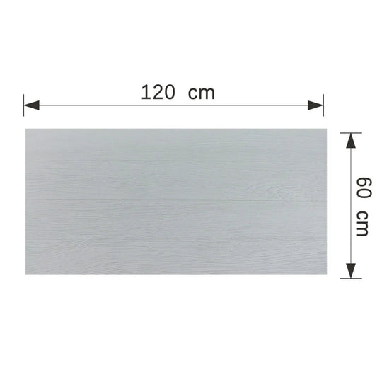 Panou decorativ din praf de piatra, Naimeed D7348, flexibil, ignifug, strat protector ceramic, rezistent la razele UV, 120x60x0.2 cm, gri pastel