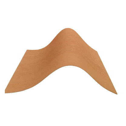 Panou decorativ din praf de piatra, Naimeed D7349, flexibil, ignifug, strat protector ceramic, rezistent la razele UV, 120x60x0.2 cm, portocaliu