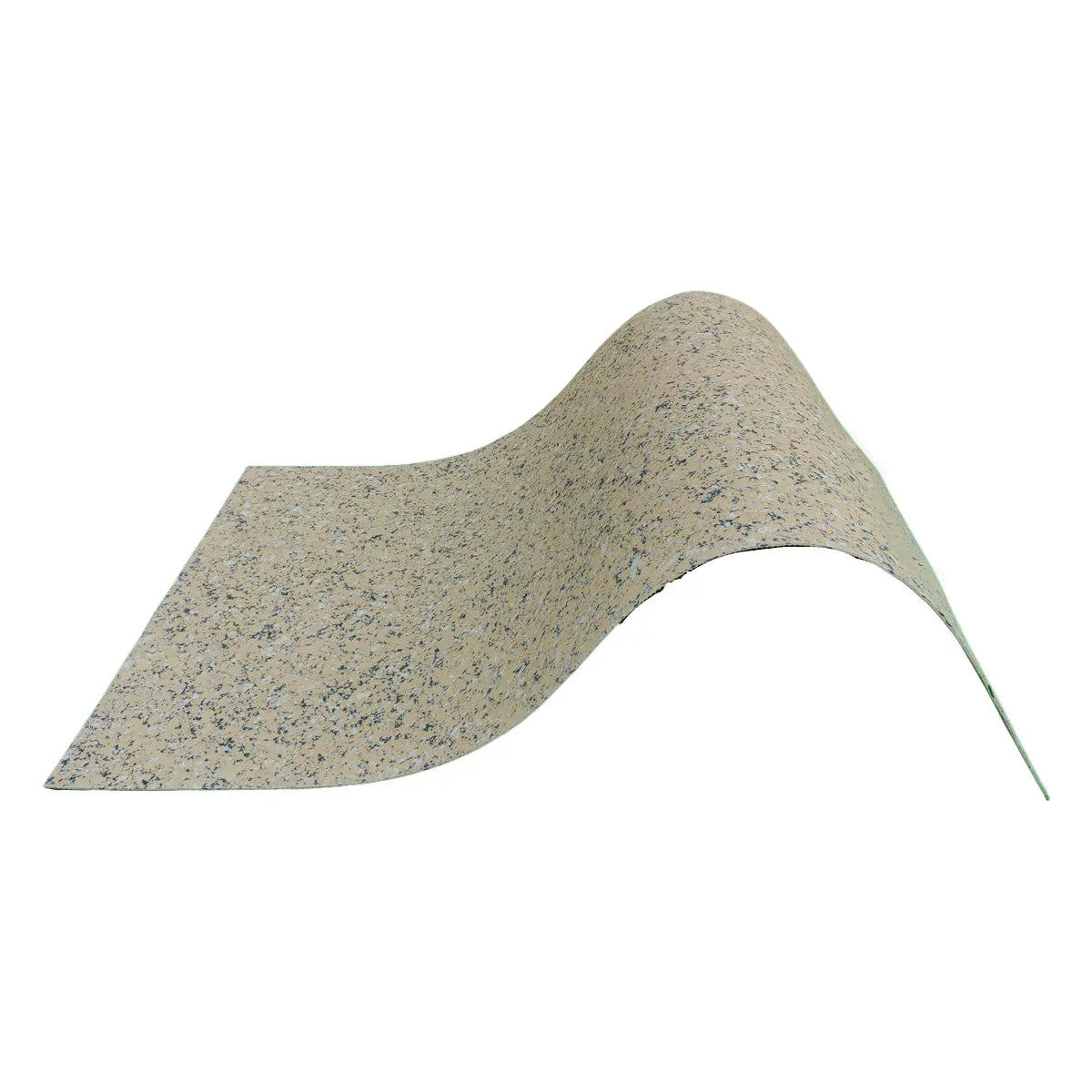 Panou decorativ din praf de piatra, Naimeed D7354, flexibil, ignifug, strat protector ceramic, rezistent la razele UV, 120x60x0.2 cm, granit nisipiu