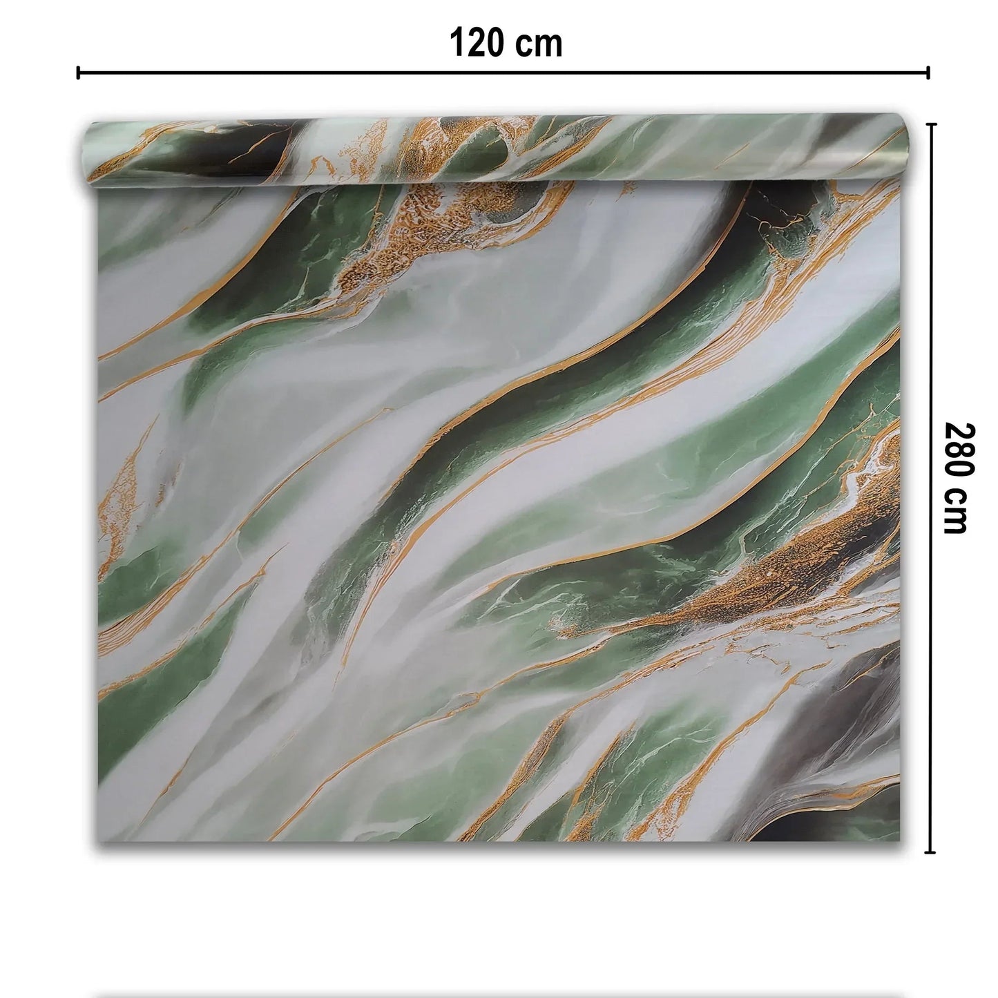 Rola panou autoadeziv, Naimeed D7377, design modern, 2.5mm grosime, 120x280cm, Multicolor