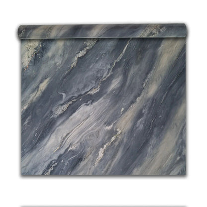 Rola panou autoadeziv, PET premium, cu pelicula protectoare, Naimeed D7407, design modern, 2.5mm grosime, 120x280cm, Gri