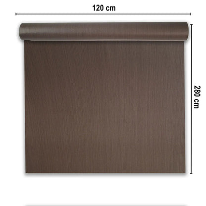 Rola panou autoadeziv, PVC premium, Naimeed D7410,  textura usor in relief, cu aspect lemnos, 2.5mm grosime, 120x280cm, Maro