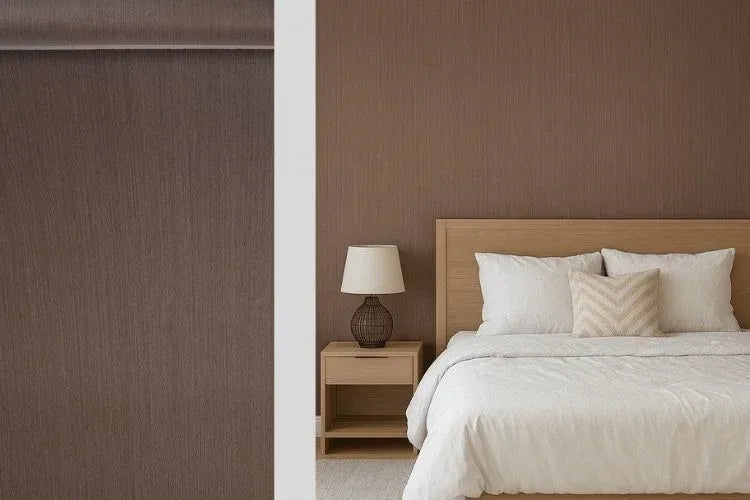 Rola panou autoadeziv, PVC premium, Naimeed D7410,  textura usor in relief, cu aspect lemnos, 2.5mm grosime, 120x280cm, Maro