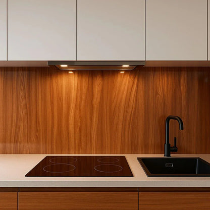 Rola panou autoadeziv, PVC premium, Naimeed D7411, textura usor in relief, cu aspect lemnos, 2.5mm grosime, 120x280cm, Maro