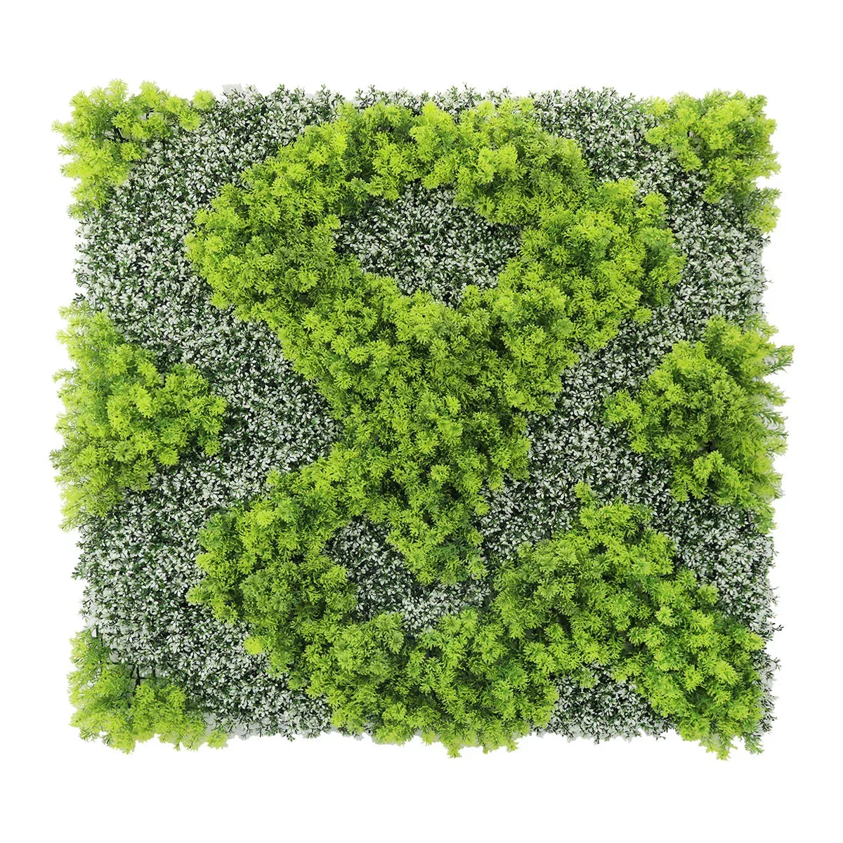 Panou din plante artificiale,cu frunze, Naimeed D7441, Verde, 100x100 cm