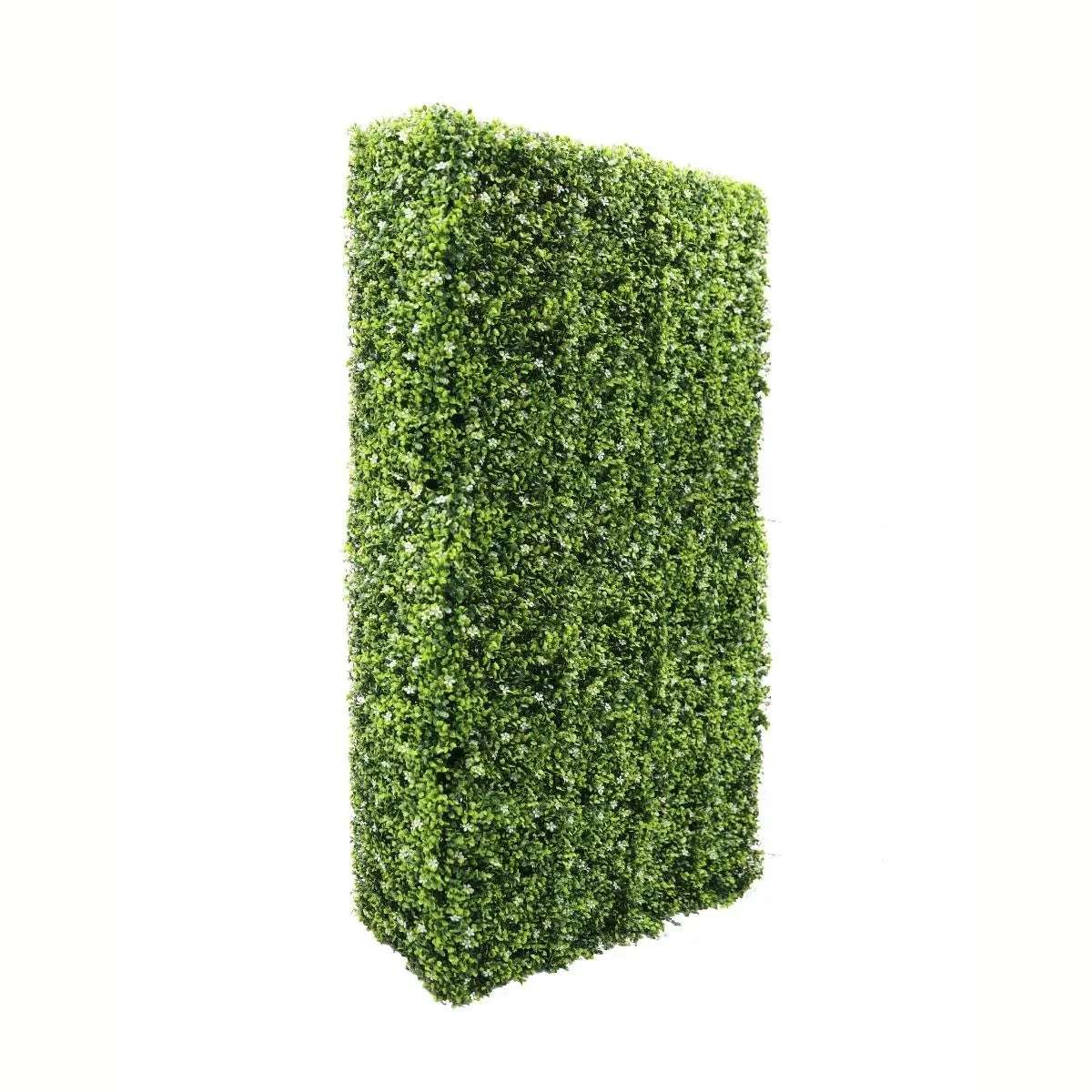Gard din plante artificiale/ imitatie gard viu, cu structura din metal, Naimeed D7460, dimensiuni 206x105x33cm