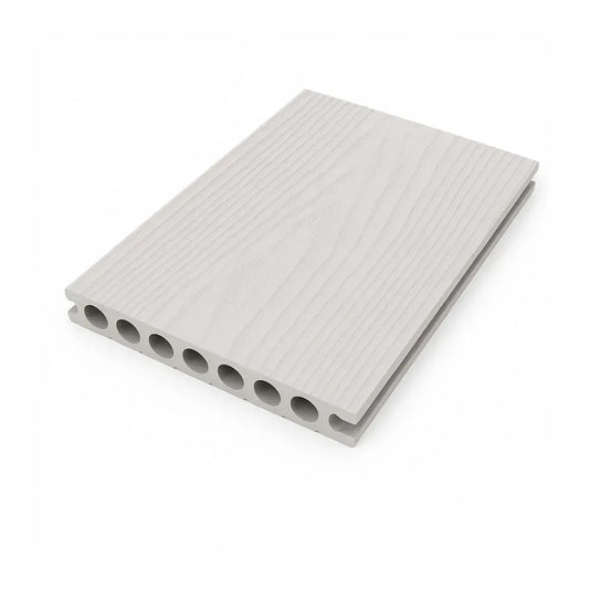Pardoseala decking terasa din compozit WPC, Naimeed D7483, rezistenta sporita, 280x14x2.5cm, Crem