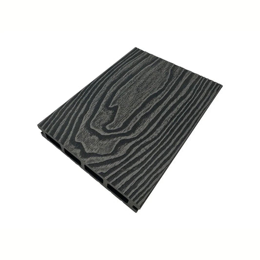 Pardoseala decking terasa din compozit WPC, Naimeed D7485, 280x14x2.5cm, Stejar gri