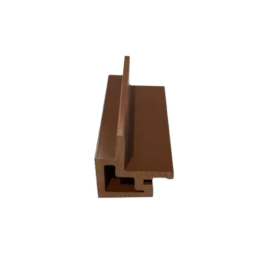 Coltar coextrudat pentru lambriu WPC exterior, Naimeed D7501, Dimensiuni 280x5.6x4.9cm, Teac