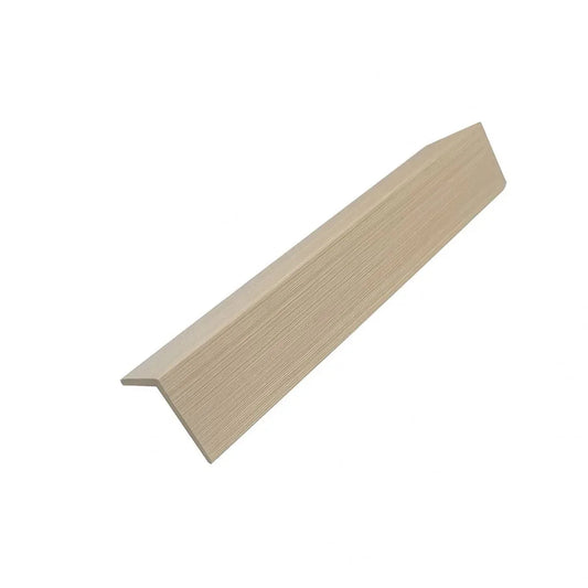 Cornier Perimetral, exterior, din compozit WPC ,cu strat coextrudat protector Naimeed D7513, Dimensiuni 280X4.9X4.9cm, Crem