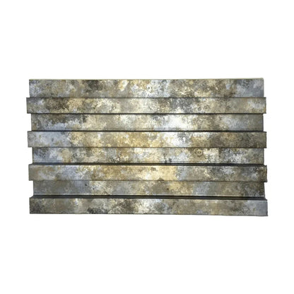Panou decorativ riflaj WPC, montaj rapid, rezistenta ridicata, Naimeed D7526, 260x16.8x2.3cm, multicolor