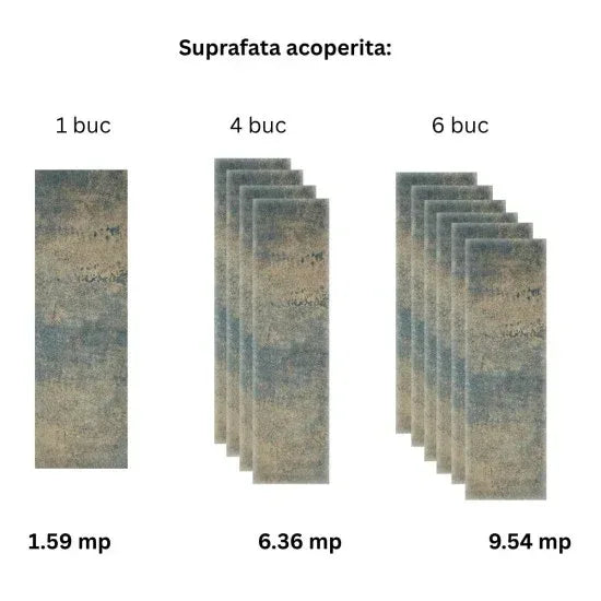 Panou decorativ riflaj WPC, Naimeed D7561, sistem de imbinare tip ''U'', aspect rafinat si montaj usor, 260x61.1x0.9cm
