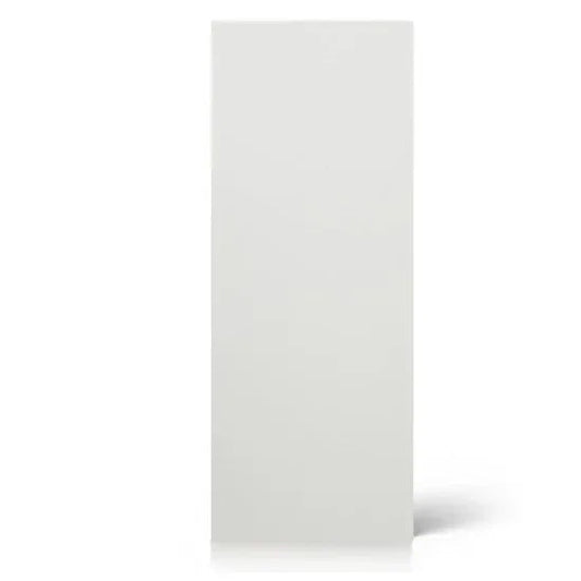 Panou decorativ riflaj WPC, Naimeed D7554, sistem de imbinare straight, aspect rafinat si montaj usor, 260x61.1x0.9cm, alb