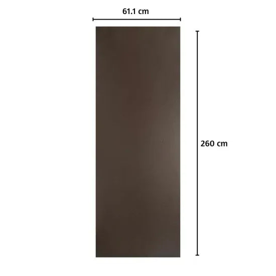 Panou decorativ riflaj WPC, Naimeed D7566, sistem de imbinare tip ''U'', aspect rafinat si montaj usor, 260x61.1x0.9cm, maro